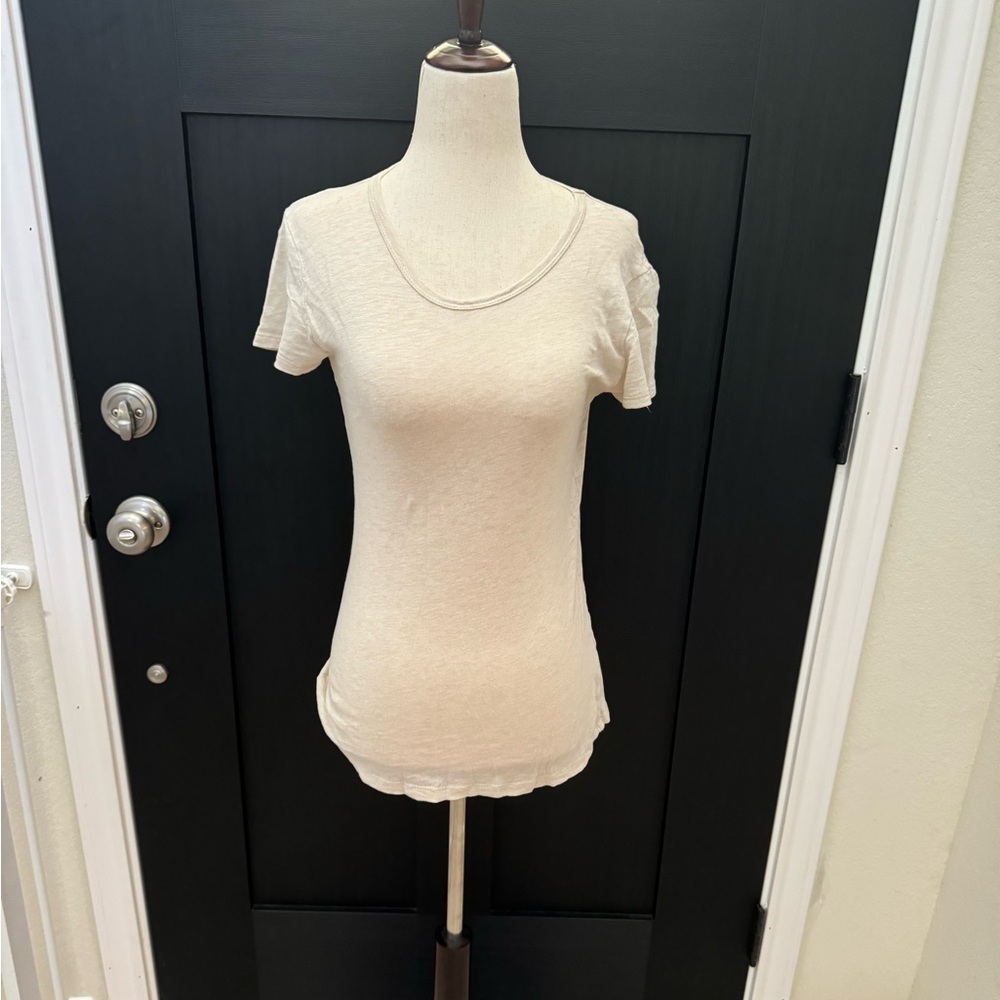 White j.crew tee